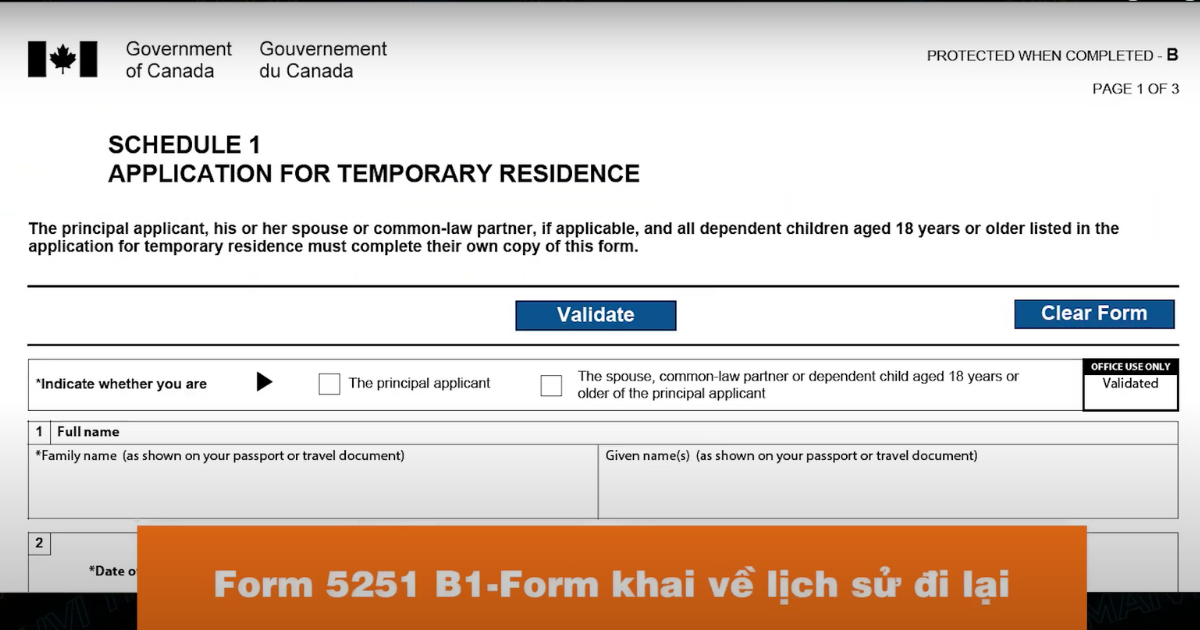 Form 5252 B1 Form
