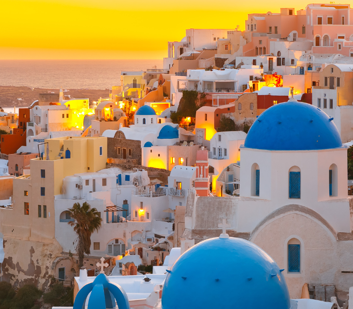 10 dia diem ly tuong de ngam hoang hon o santorini
